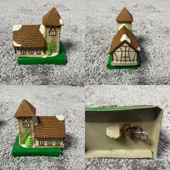 Dept. 56 Ornament Clip-On  Lite-Up Retired 1984 Dickens Lot 4 for Mini Lights - Picture 2 of 6